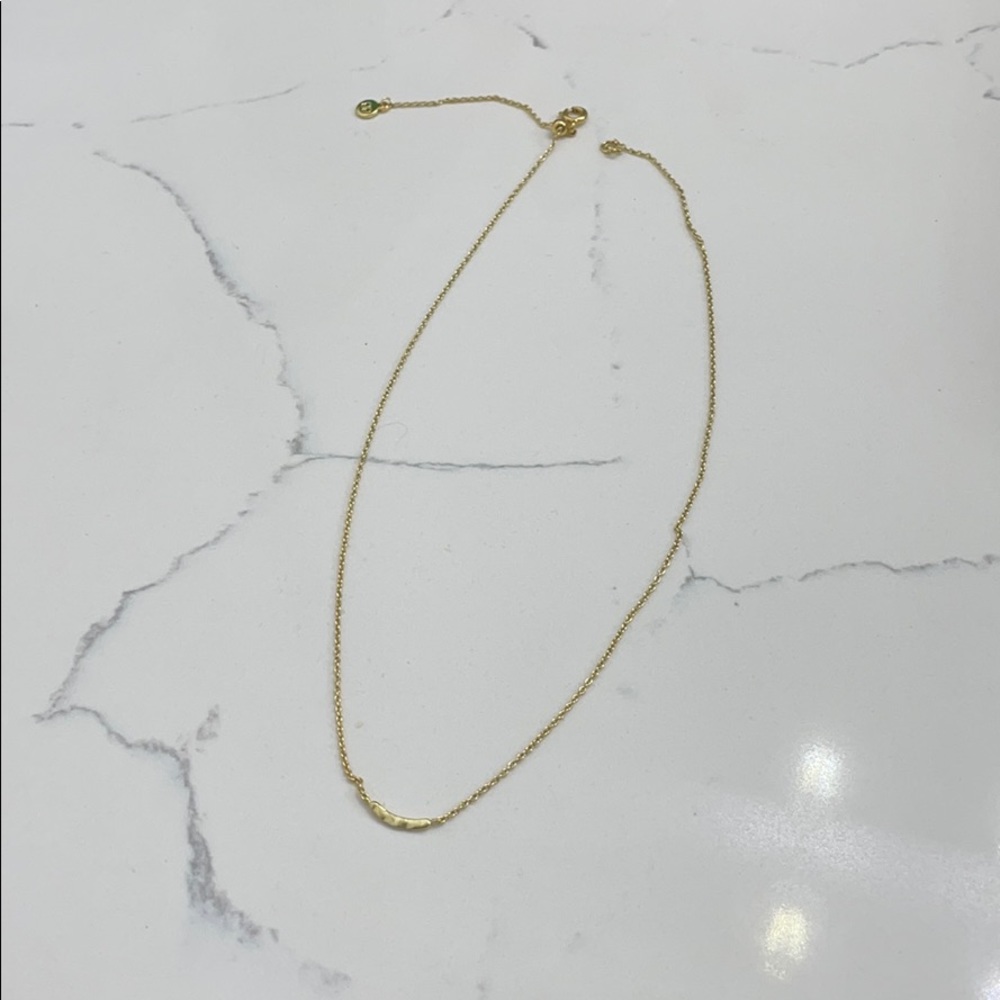 Gorjana gold plated necklace - adjustable